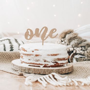 Primeiro aniversário do bébé e estão a pensar numa sessão smash the cake? Esta foi invenção nossa... e resultou!